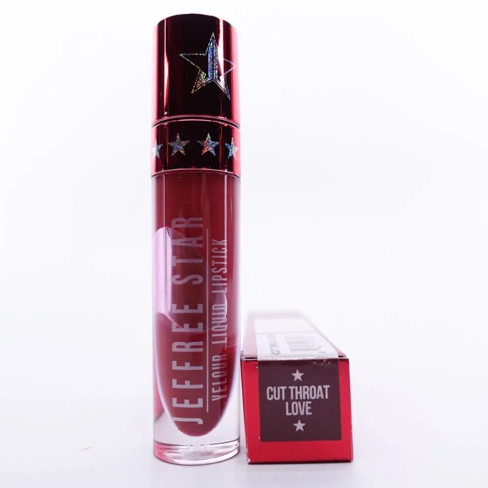 Jeffree Star Velour Liquid Lipstick Jeffree Cut Throat Love Dark Red New